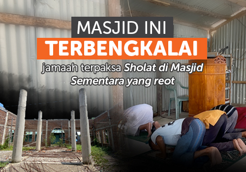 Bangun dan Renovasi Masjid  Nur Al Bahar Waiwuring