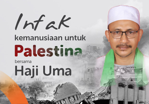 Infak Kemanusiaan Palestina Bersama Haji Uma