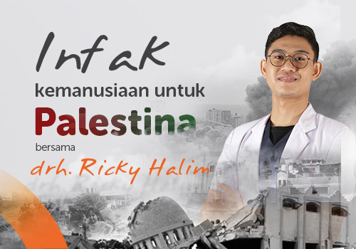 Infak Kemanusiaan untuk Palestina Bersama drh. Ricky Halim