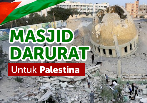 Masjid Darurat untuk Palestina