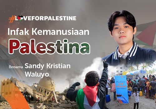 Infak Roti untuk Palestina Bersama Sandy Kristian Waluyo
