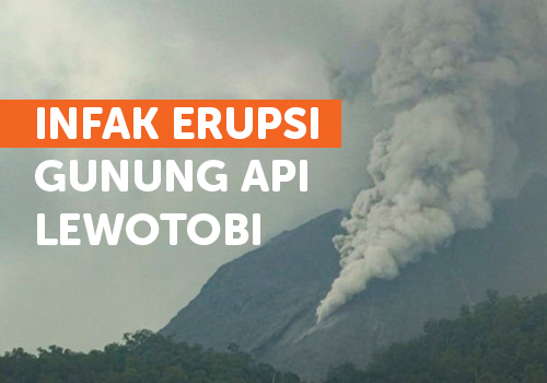 Infak Erupsi Gunung Api Lewotobi