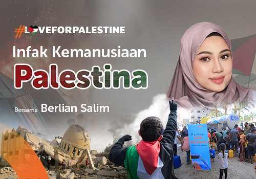 Infak Kemanusiaan untuk Palestina Bersama Berlian Salim