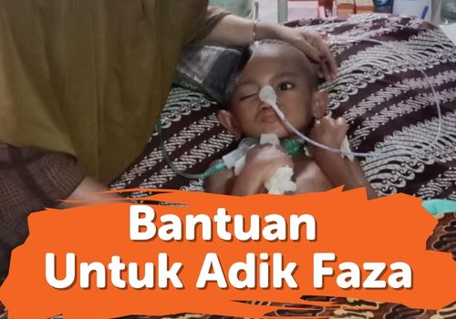 Bantuan Kesehatan Untuk Adik Faza