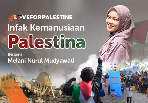 Infak Palestina Bersama Melani Nurul Mudyawati