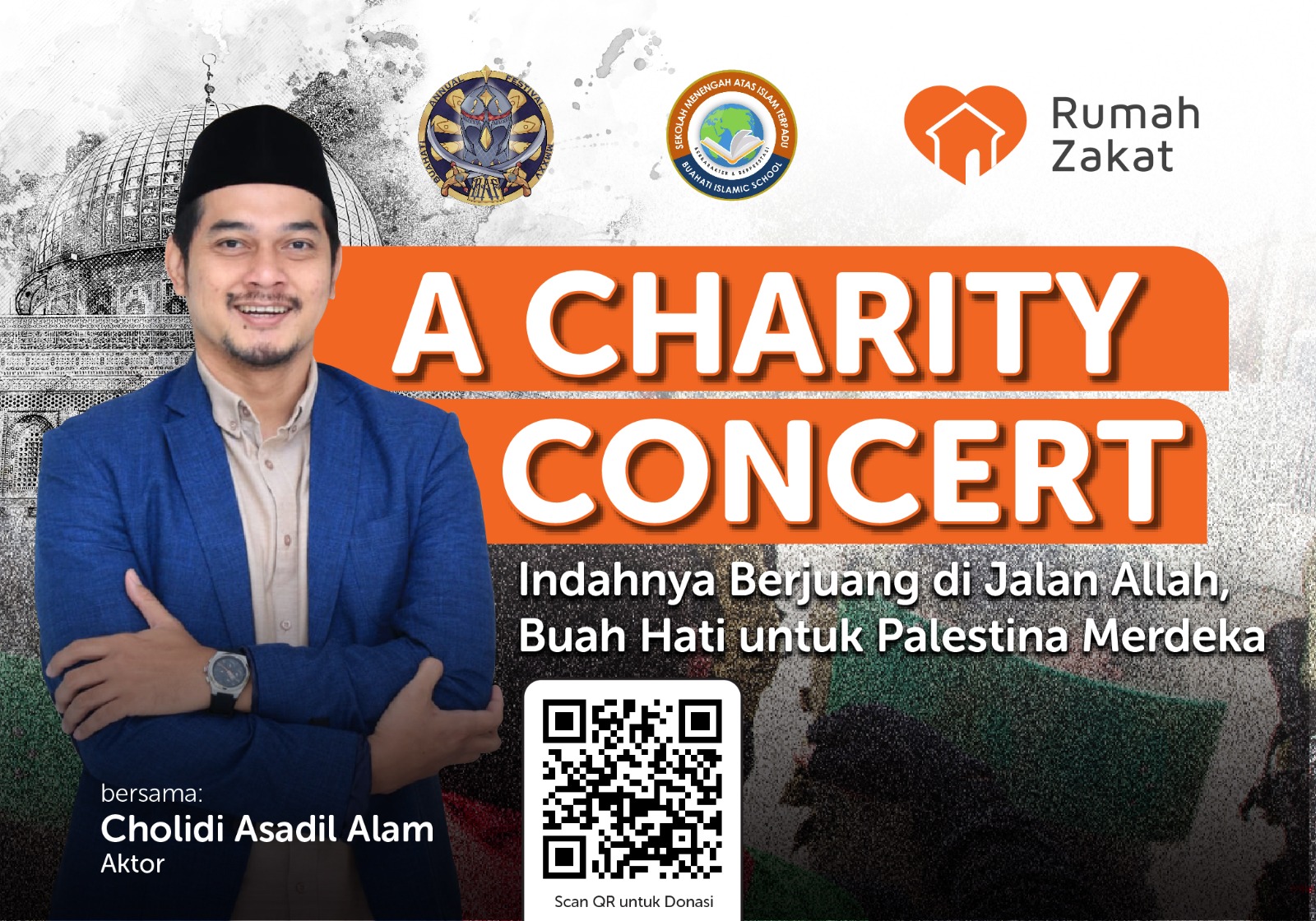 Charity Concert Palestine Merdeka