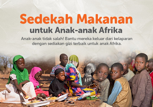 Sedekah Makanan untuk Anak-anak Afrika