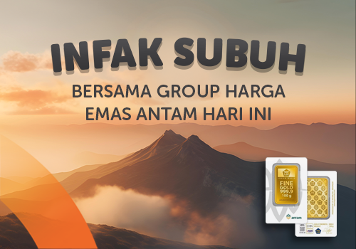 Infak Subuh Bersama Grup Harga Emas Antam Hari Ini
