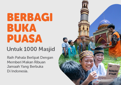Berbagi Buka Puasa Untuk 1000 Masjid Di Indonesia!