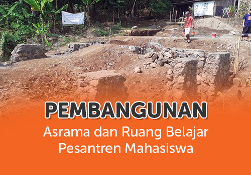 Bantu Bangun Asrama Pesantren Mahasiswa Pondokpari Cirebon