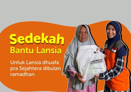 Infak untuk dhuafa lansia Jawabarat