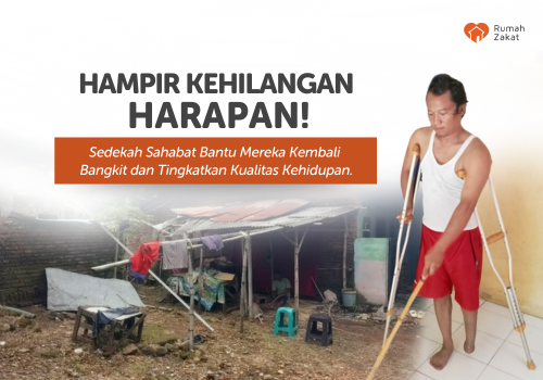 Sedekah Bantu Ekonomi Difabel Prasejahtera