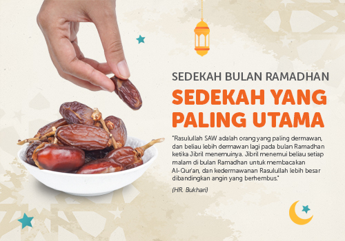 Sedekah Terbaik Di Bulan Ramadhan