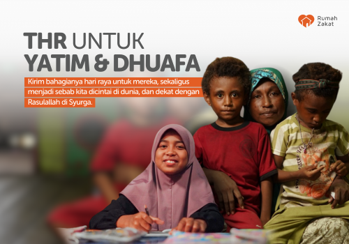 THR untuk yatim dan dhuafa