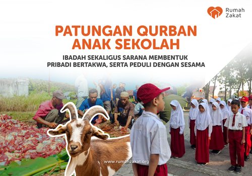 Patungan Qurban Kambing Anak Sekolah