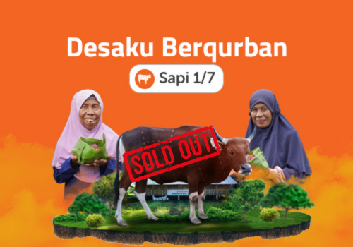 Desaku Berqurban 1/7 Sapi
