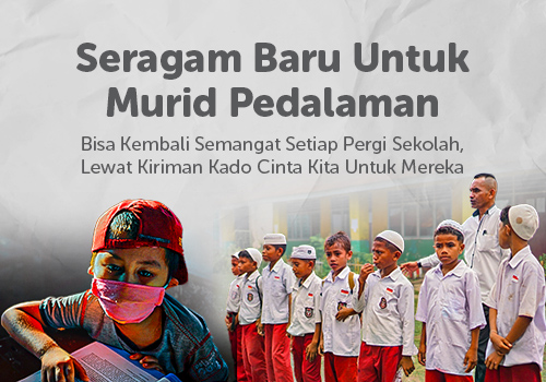 Seragam Baru Untuk Murid Pedalaman