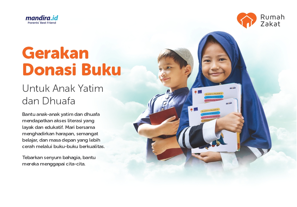 Gerakan Donasi Buku Untuk Anak Yatim dan Dhuafa