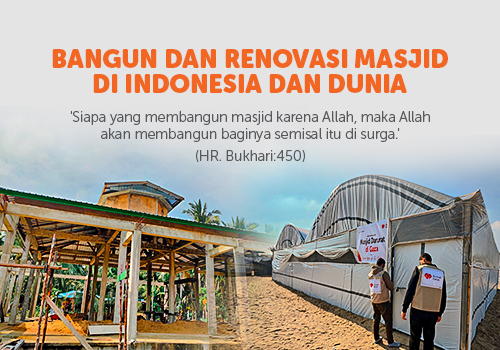 Bangun dan Renovasi Masjid Indonesia Dan Dunia