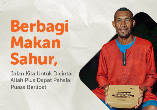 Berbagi Sahur Untuk Jamaah Itikaf