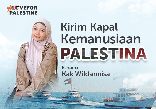Kapal Kemanusiaan Palestina Bersama Kak Wildannisa