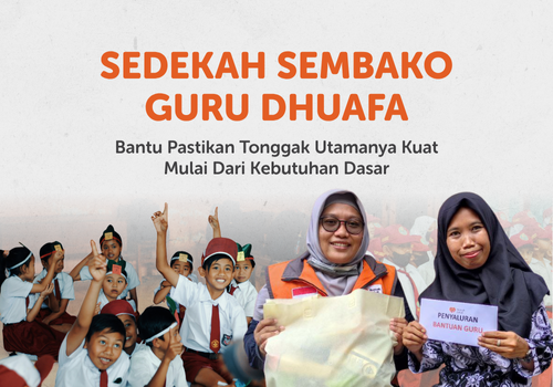 Sedekah Sembako Guru Dhuafa