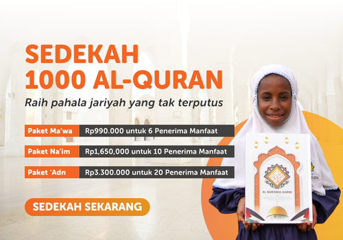 Sedekah 1000 Al-Quran