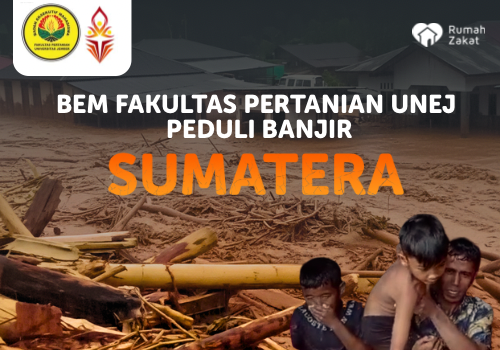 BEM FAKULTAS PERTANIAN UNEJ PEDULI BANJIR SUMATERA 