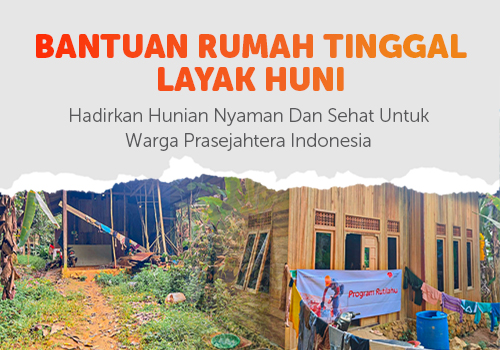 Bantu Renovasi Rutilahu Keluarga Dhuafa