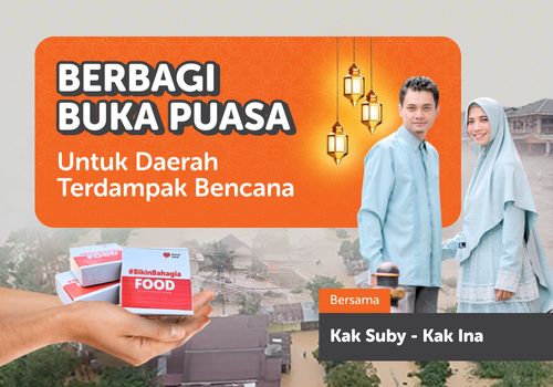 Berbagi Buka Puasa Bersama Kak Suby & Kak Ina