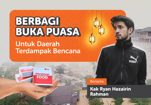 Berbagi Buka Puasa Bersama Kak Ryan Hazairin Rahman