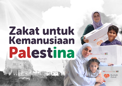 Zakat untuk kemanusiaan Palestina 