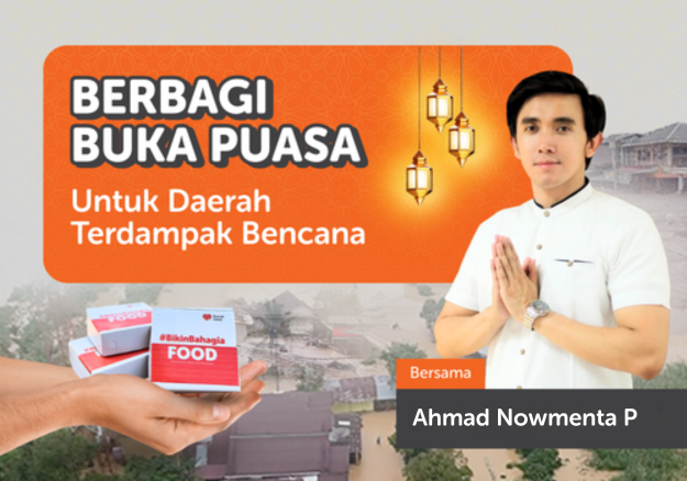 Berbagi Buka Puasa Bersama Ahmad Nowmenta P
