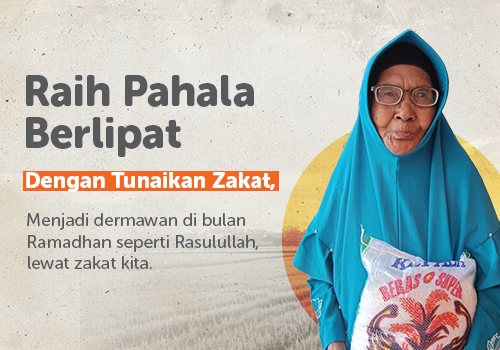 Zakat untuk Beras Lansia Dhuafa