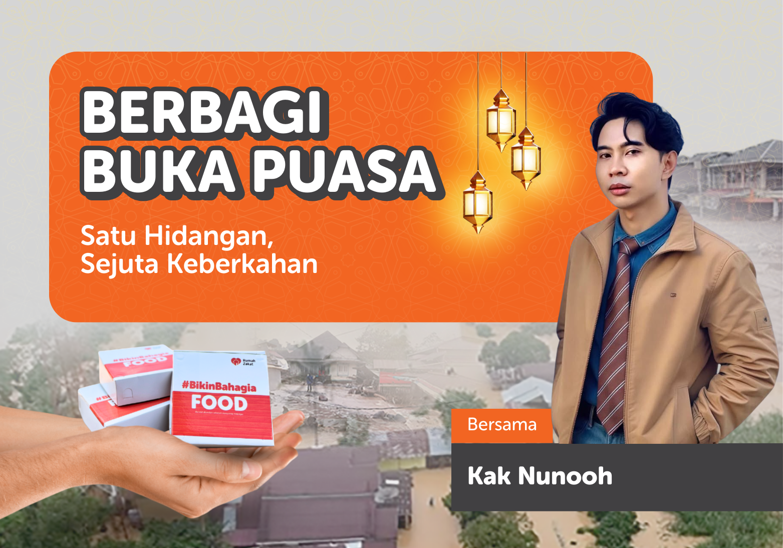 Berbagi Buka Puasa Bersama Kak Nunooh
