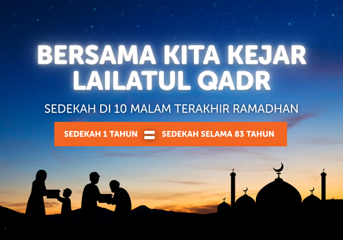 Sedekah Lailatul Qodar