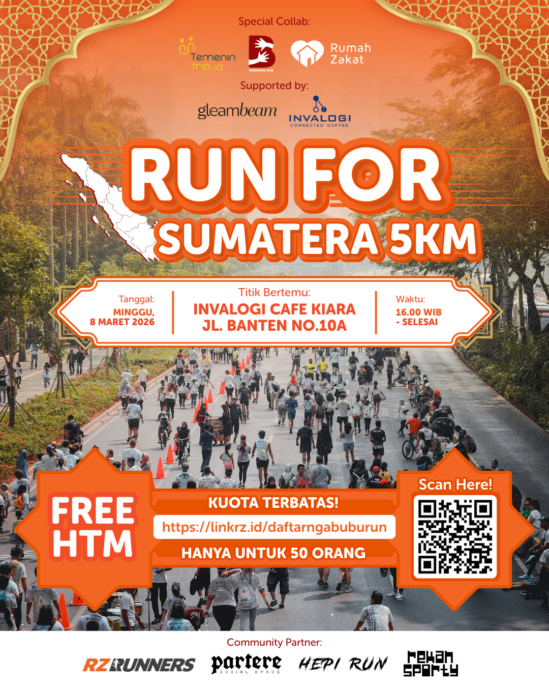 Bangun Kembali Sumatera Bersama NgabubuRun