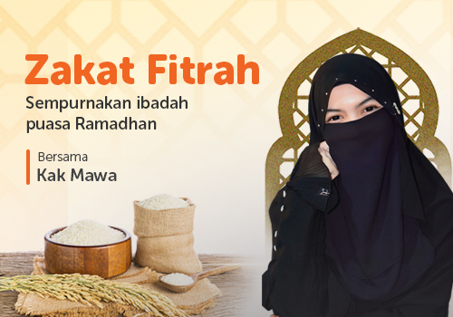Zakat Fitrah Bersama Kak Mawa