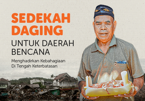 Sedekah Daging Daerah Bencana