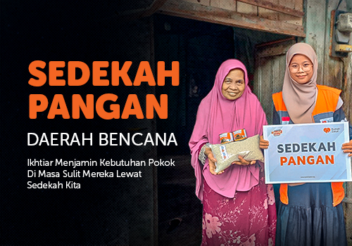 Sedekah Pangan Untuk Daerah Bencana