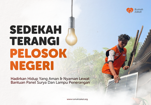 Sedekah Terangi Pelosok Negeri