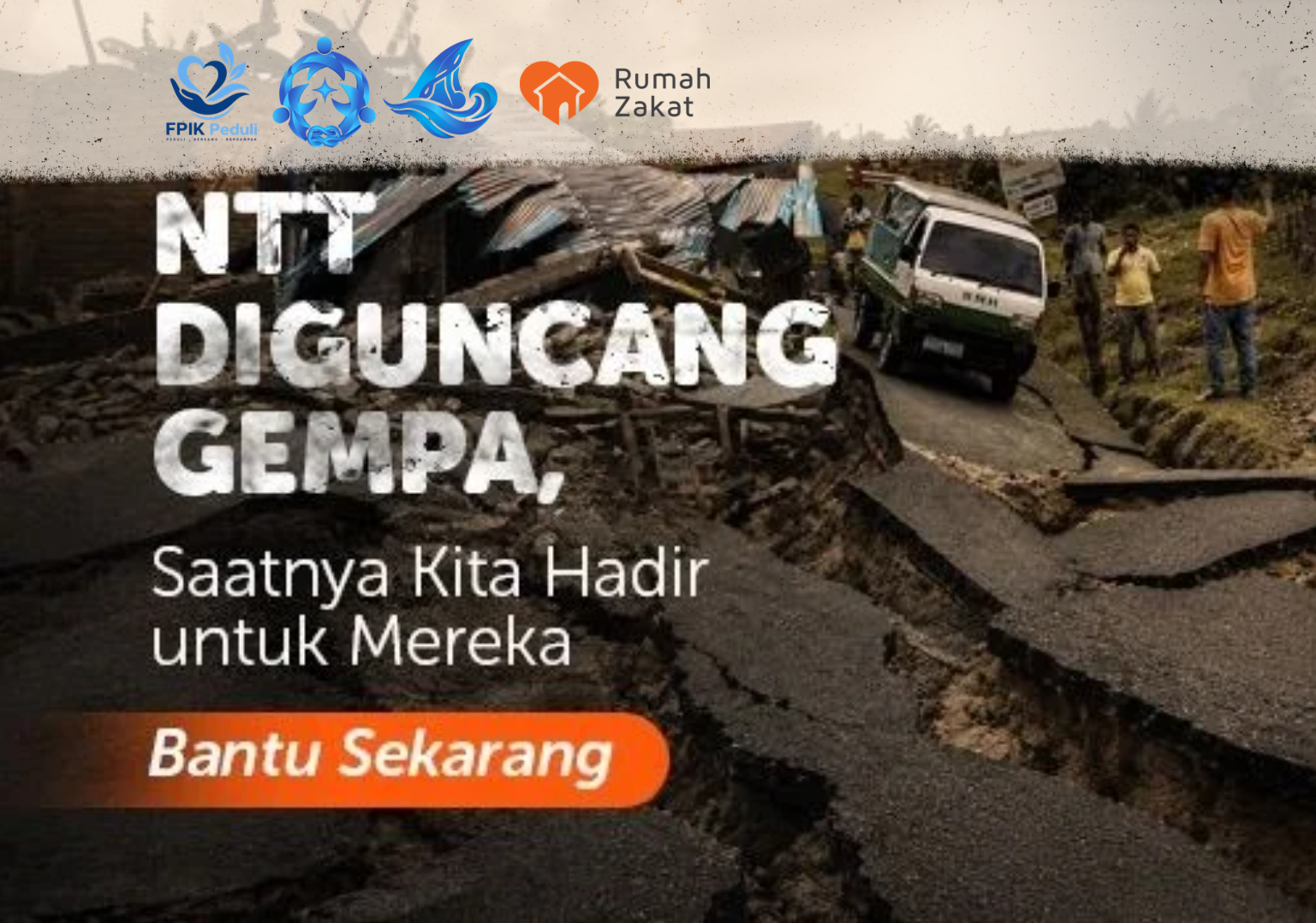 Peduli Gempa NTT bersama BEM FPIK UB