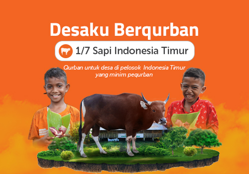 Qurban 1/7 Sapi Indonesia Timur