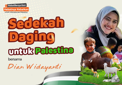 Sedekah Daging untuk Palestina Dian Widayanti