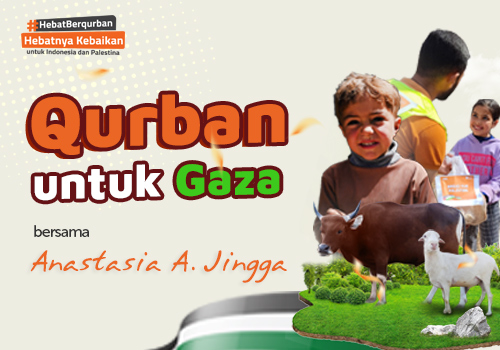 Qurban Sapi untuk Gaza Bersama Anastasia A. Jingga