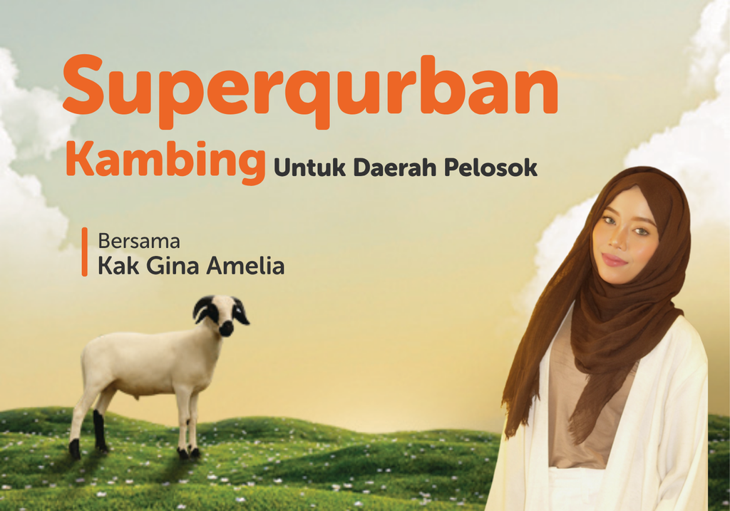 Superqurban Kambing Bersama Kak Gina Amelia