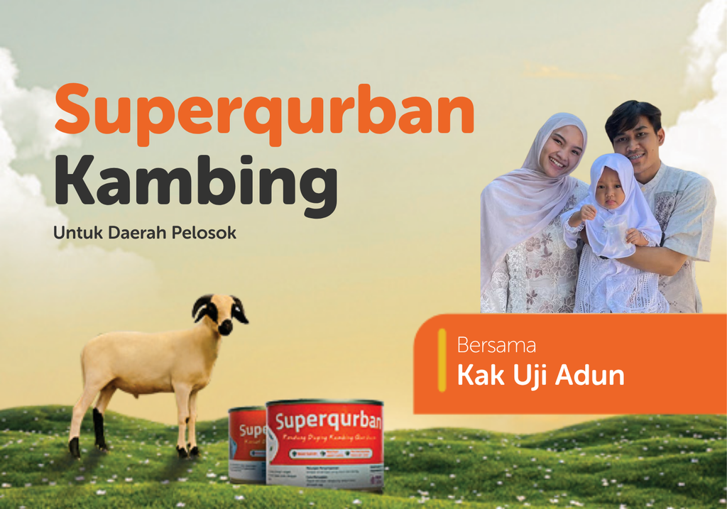Superqurban Kambing Bersama Kak Uji Adun