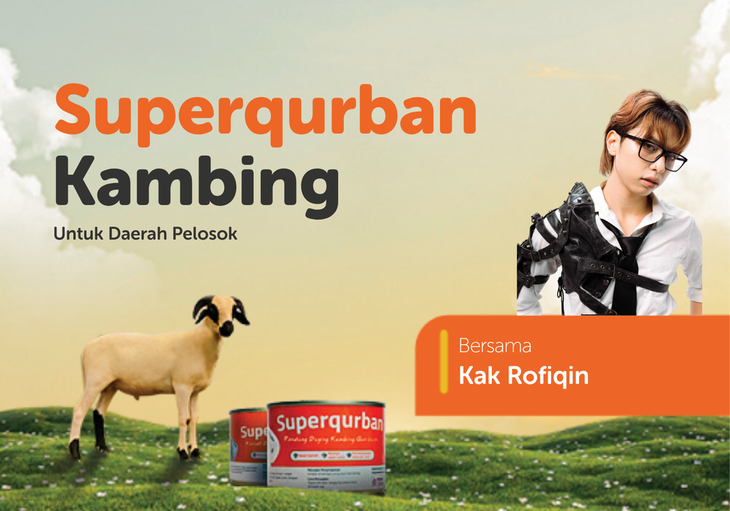 Superqurban Kambing Bersama Kak Rofiqin