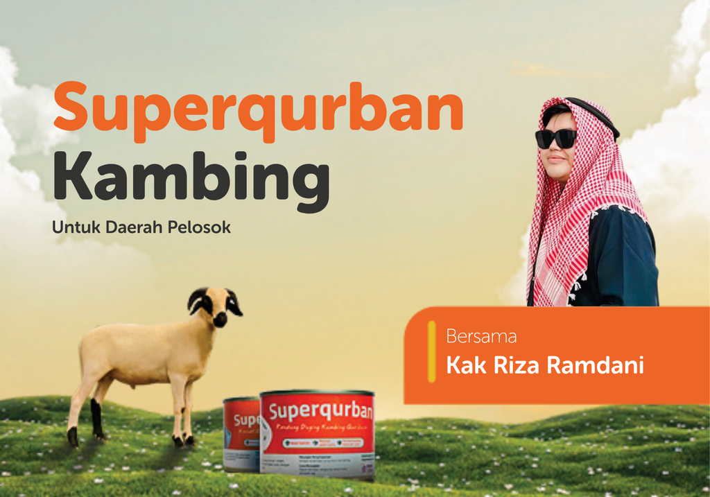 Superqurban Kambing Bersama Kak Riza Ramdani