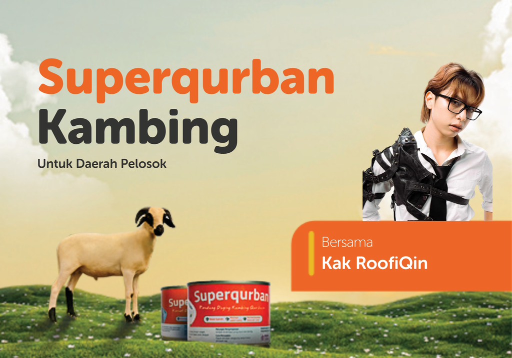 Superqurban Kambing Bersama Kak RoofiQin